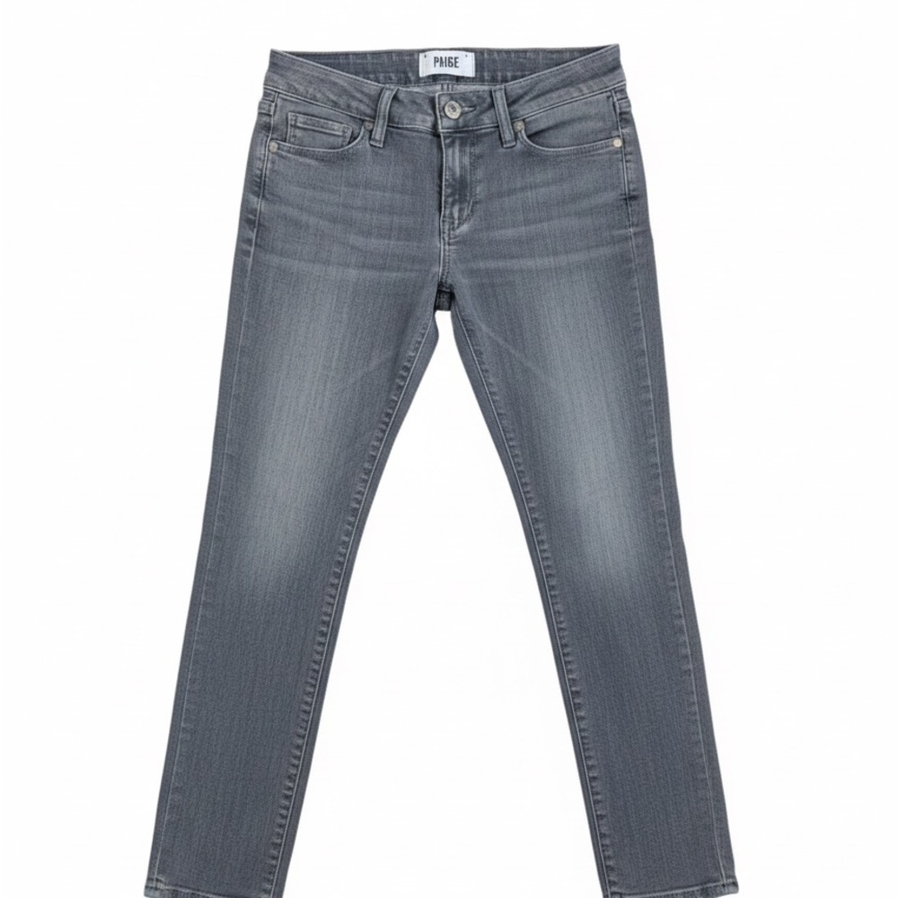 PAIGE Light Gray Denim Jeans